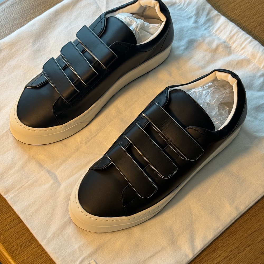 The Row - Dean leather low-top sneakers - Picture 2 of 5